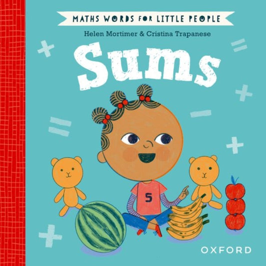 Book cover of: Maths Words for Little People: Sums. By: Helen Mortimer
