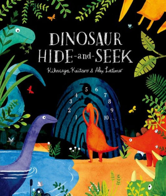 Book cover of: Dinosaur Hide-and-Seek: A Prehistoric Search-and-Find Picture Book