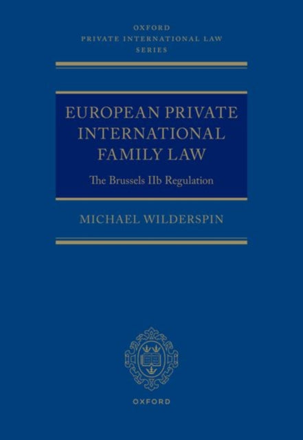 Book cover of: European Private International Family Law. By: Michael Wilderspin