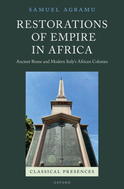 Book cover of: Restorations of Empire in Africa. By: Samuel Agbamu