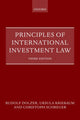 Book cover of: Principles of International Investment Law. By: Ursula Kriebaum