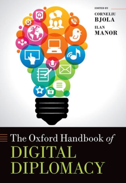 Book cover of: Oxford Handbook of Digital Diplomacy. By: Corneliu Bjola