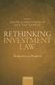 Book cover of: Rethinking Investment Law. By: David Schneiderman