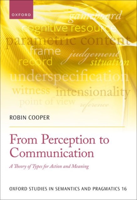 Book cover of: From Perception to Communication. By: Robin Cooper