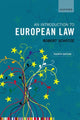 Book cover of: Introduction to European Law. By: Robert Schütze