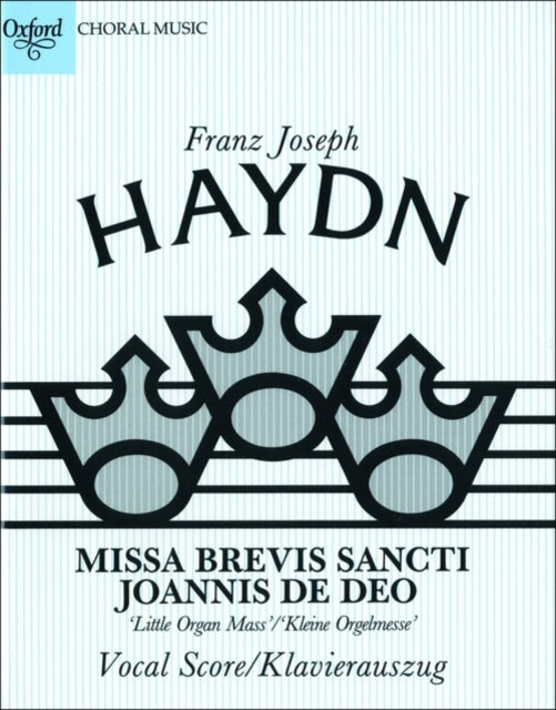 Book cover of: Missa brevis Sancti Joannis de Deo ('Little Organ Mass'). By: Denis McCaldin