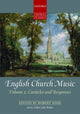 Book cover of: English Church Music, Volume 2: Canticles and Responses. By: Robert; Rutter King