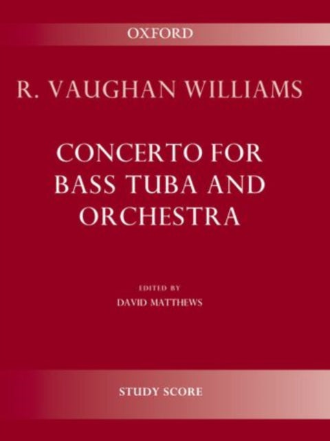 Book cover of: Concerto for bass tuba and orchestra