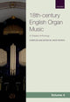 Book cover of: 18th-century English Organ Music, Volume 4