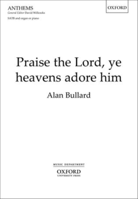 Book cover of: Praise the Lord, ye heavens adore him