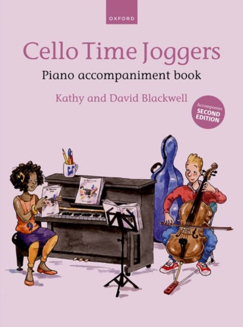 Book cover of: Cello Time Joggers Piano Accompaniment Book. By: Kathy Blackwell