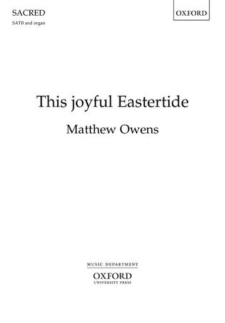 Book cover of: This joyful Eastertide