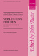 Book cover of: Verleih uns Frieden. By: Felix Mendelssohn