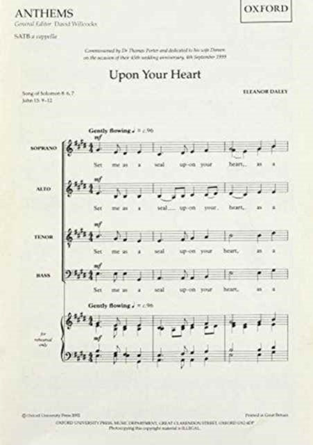 Book cover of: Upon Your Heart