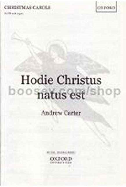 Book cover of: Hodie Christus natus est