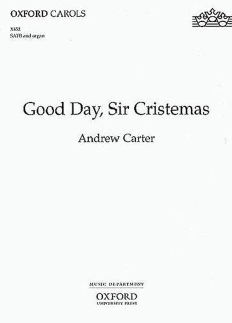 Book cover of: Good Day, Sir Cristemas