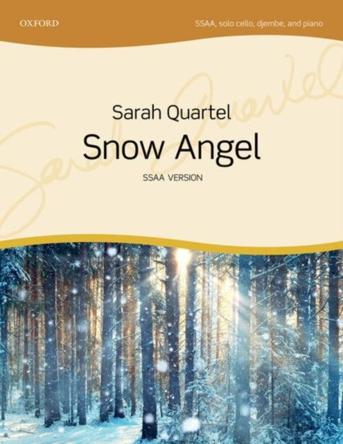 Book cover of: Snow Angel. By: Sarah Quartel