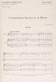 Book cover of: Communion Service in A minor. By: Harold DARKE