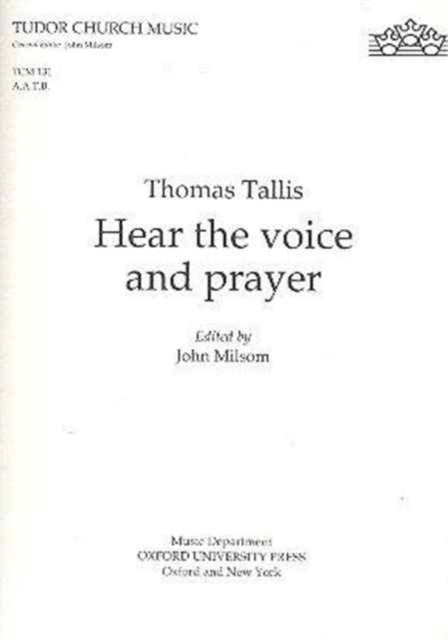 Book cover of: Hear the voice and prayer