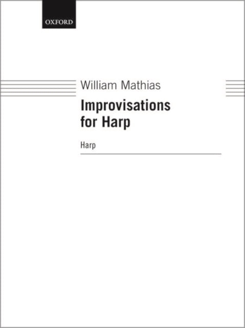Book cover of: Improvisations for Harp. By: William Mathias