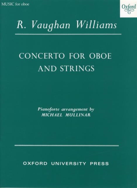 Book cover of: Concerto for oboe and strings. By: Ralph Vaughan Williams
