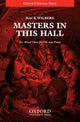 Book cover of: Masters in this hall. By: Mack Wilberg