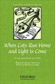 Book cover of: When cats run home and light is come. By: Rebecca Clarke
