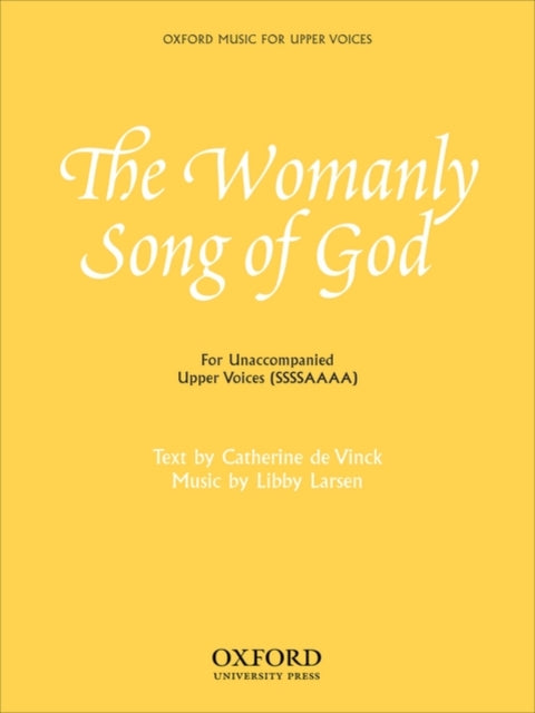 Book cover of: Womanly Song of God