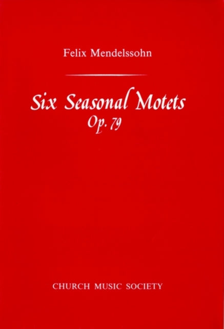 Book cover of: Six Seasonal Motets