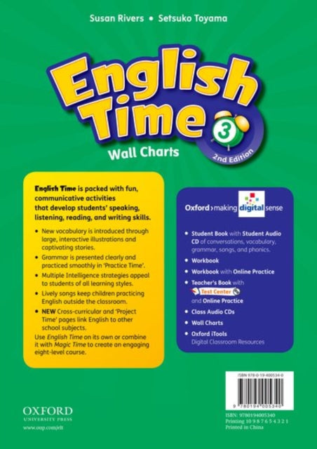 Book cover of: English Time: 3: Wall Chart