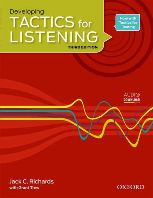 Book cover of: Tactics for Listening: Developing: Student Book. By: Grant Trew