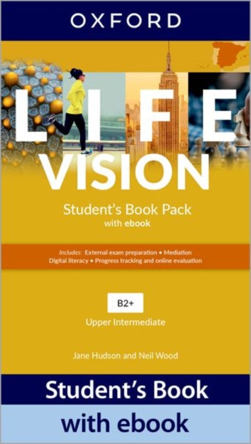Book cover of: Life Vision Upper Intermediate Students Book (Spain)