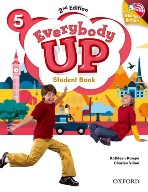 Book cover of: Everybody Up: Level 5: Student Book with Audio CD Pack. By: Patrick Jackson