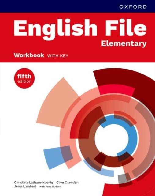 Book cover of: English File fifth edition: Elementary: Workbook with key