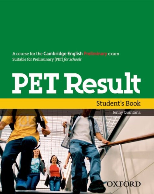 Book cover of: PET Result:: Student's Book. By: Jenny Quintana