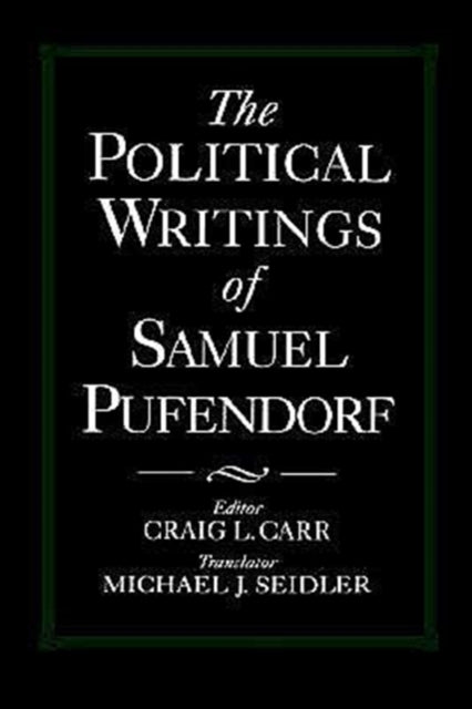 Book cover of: Political Writings of Samuel Pufendorf
