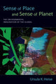 Book cover of: Sense of Place and Sense of Planet. By: Ursula K. Heise