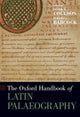 Book cover of: Oxford Handbook of Latin Palaeography. By: Frank Coulson