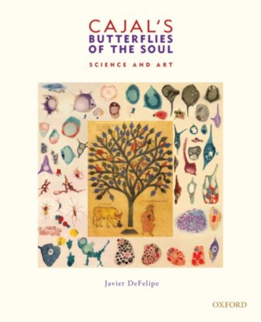 Book cover of: Cajal's Butterflies of the Soul. By: Javier DeFelipe