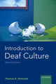 Book cover of: Introduction to Deaf Culture. By: Holcomb