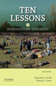 Book cover of: Ten Lessons in Introductory Sociology. By: Kenneth Alan Gould
