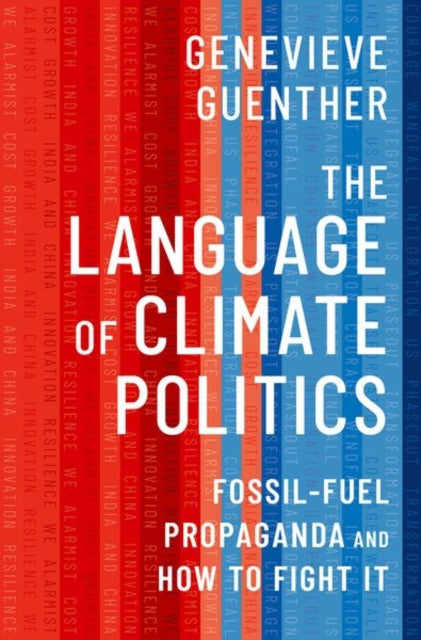 Book cover of: Language of Climate Politics. By: Genevieve Guenther