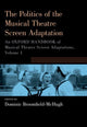 Book cover of: Politics of the Musical Theatre Screen Adaptation. By: Dominic McHugh