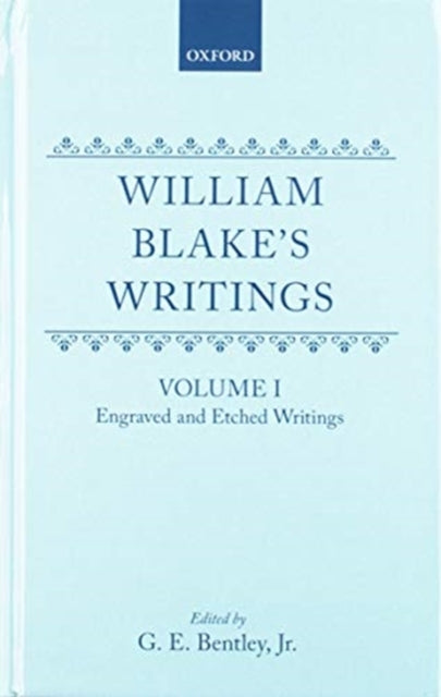 Book cover of: William Blake's Writings. By: William Blake