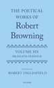 Book cover of: Poetical Works of Robert Browning. By: Robert Inglesfield