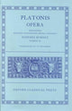 Book cover of: Plato Opera Vol. II. By: Πλάτων