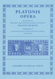 Book cover of: Plato Opera Vol. V. By: Πλάτων