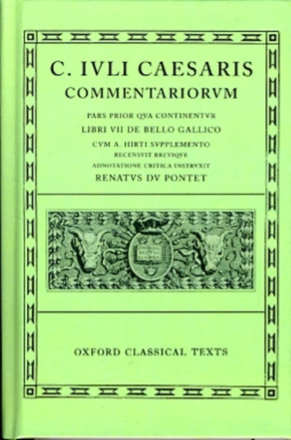 Book cover of: Caesar Commentarii. I. (Gallic War). By: Gaius Julius Caesar