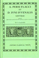 Book cover of: Persius and Juvenal Saturae. By: Aulus Persius Flaccus