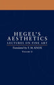 Book cover of: Aesthetics: Volume 2. By: Georg Wilhelm Friedrich Hegel